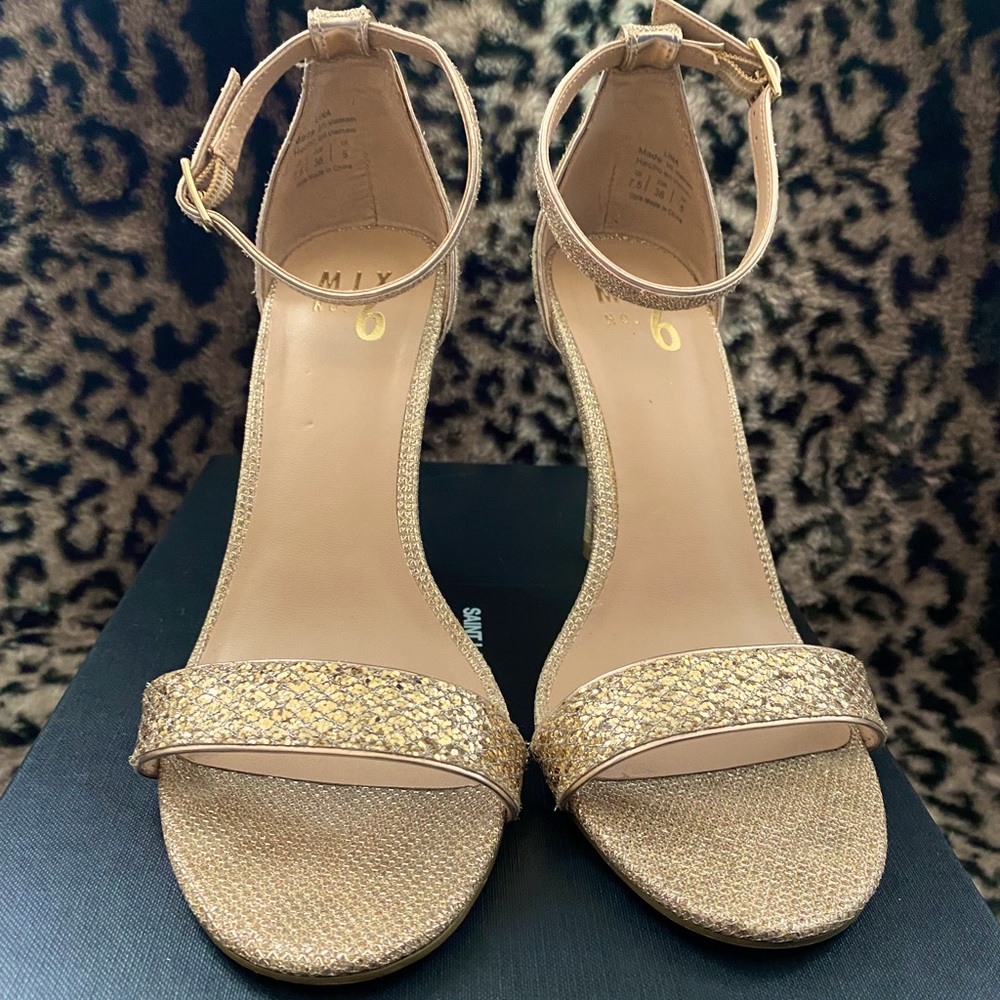 Mix No. 6 Gold Lina Sandal